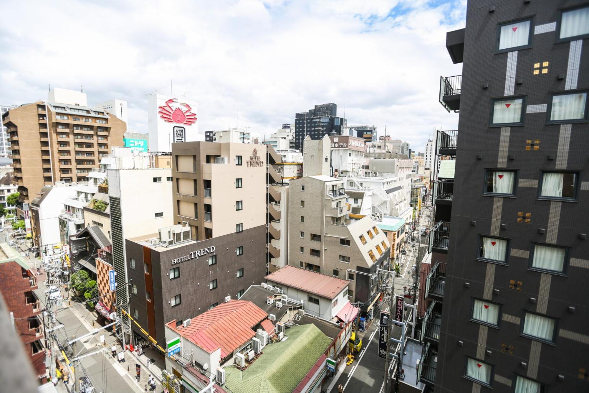 Apartment Hotel 11 Shinsaibashi Amemura Осака Экстерьер фото