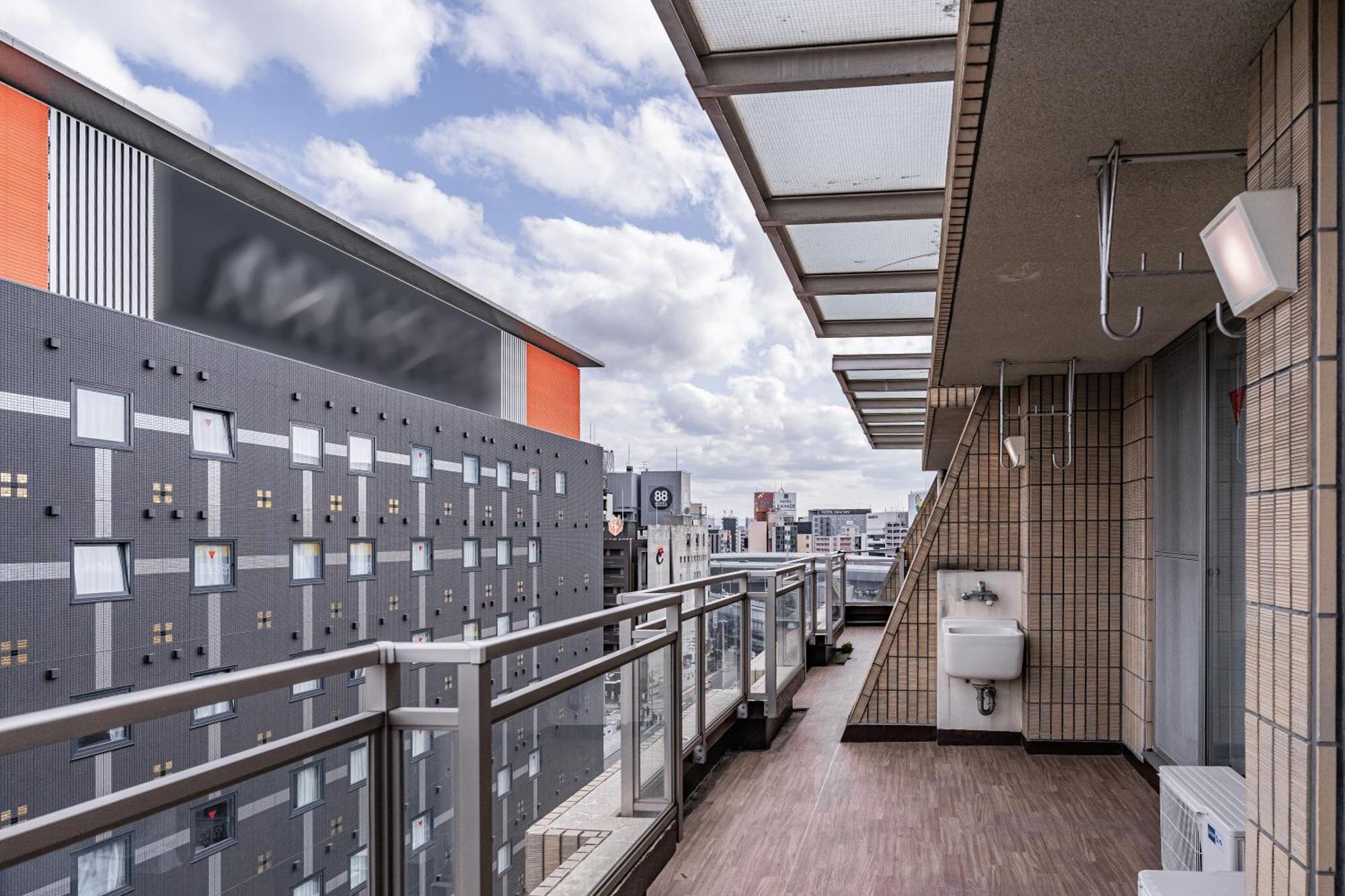 Apartment Hotel 11 Shinsaibashi Amemura Осака Экстерьер фото